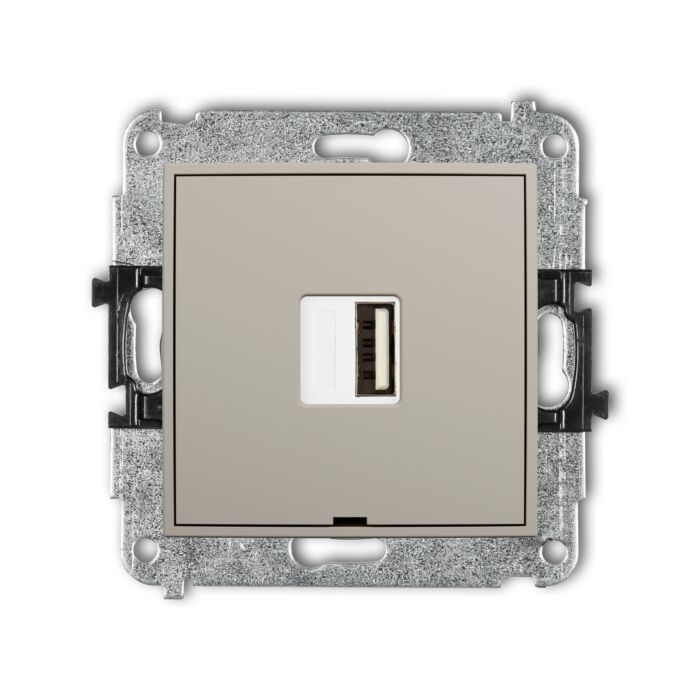 Gniazdo USB Karlik 60MCUSBBO-1