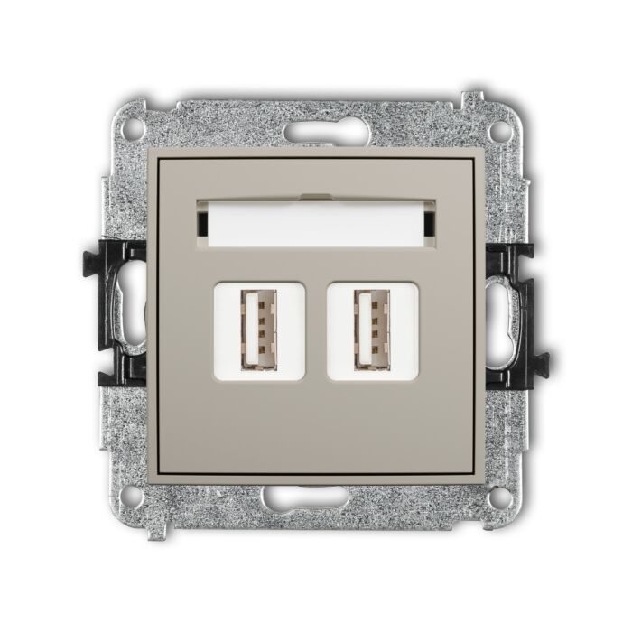 Gniazdo USB Karlik 60MGUSB-2