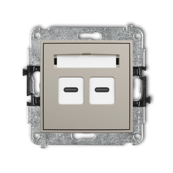 Gniazdo USB Karlik 60MGUSB-8
