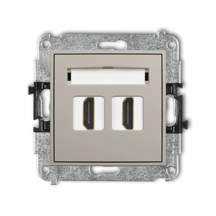 Gniazdo HDMI Karlik 60MHDMI-4