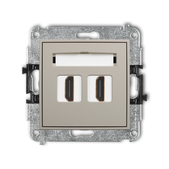 Gniazdo HDMI Karlik 60MHDMI-6