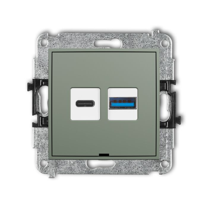 Gniazdo USB Karlik 61ICUSBBO-8