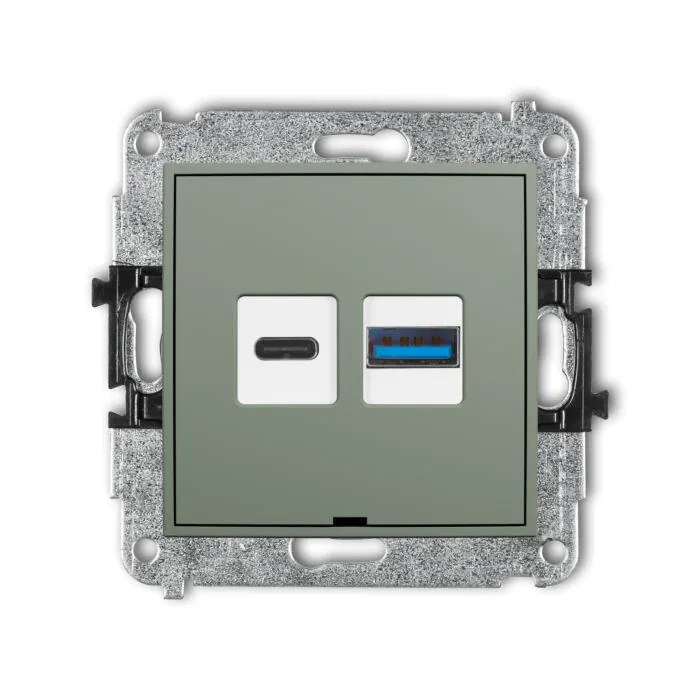Gniazdo USB Karlik 61ICUSBBO-8