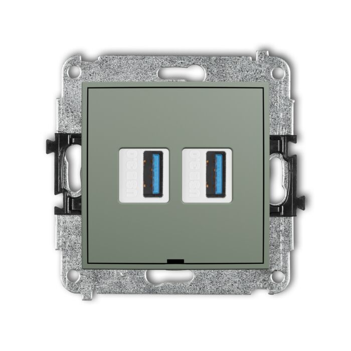 Gniazdo USB Karlik 61IGUSBBO-6
