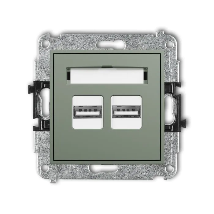 Gniazdo USB Karlik 61MCUSB-6