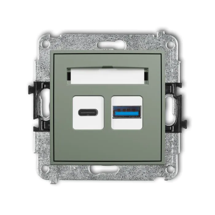 Gniazdo USB Karlik 61MCUSB-8