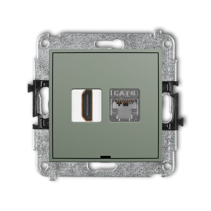 Gniazdo komputerowe, Gniazdo HDMI Karlik 61MGHKBO-46