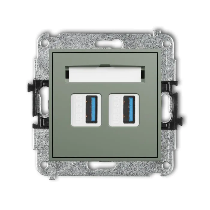 Gniazdo USB Karlik 61MGUSB-6