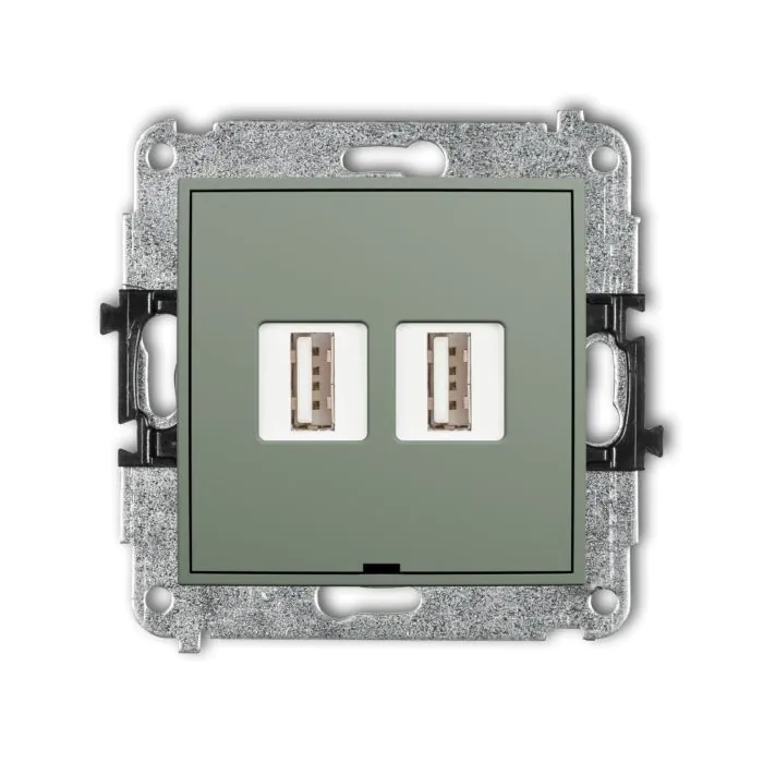 Gniazdo USB Karlik 61MGUSBBO-2