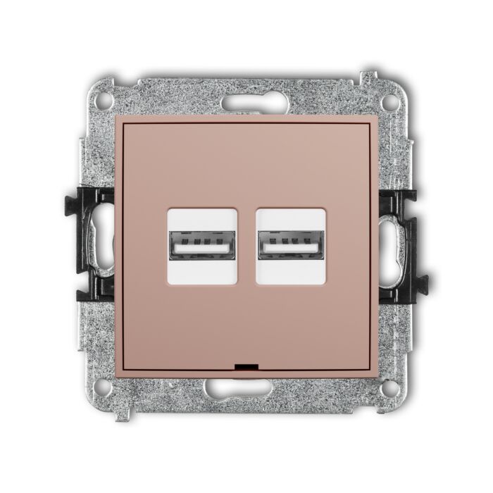 Gniazdo USB Karlik 62ICUSBBO-6