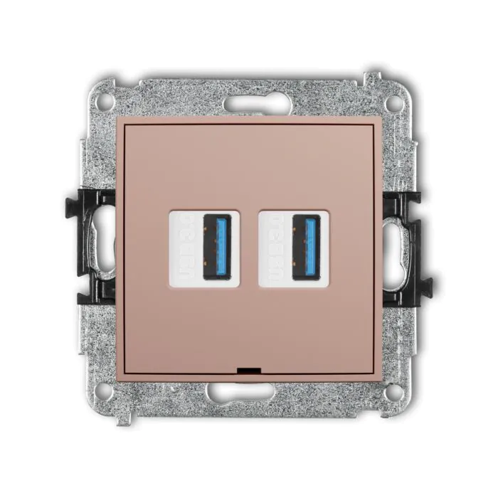 Gniazdo USB Karlik 62IGUSBBO-6
