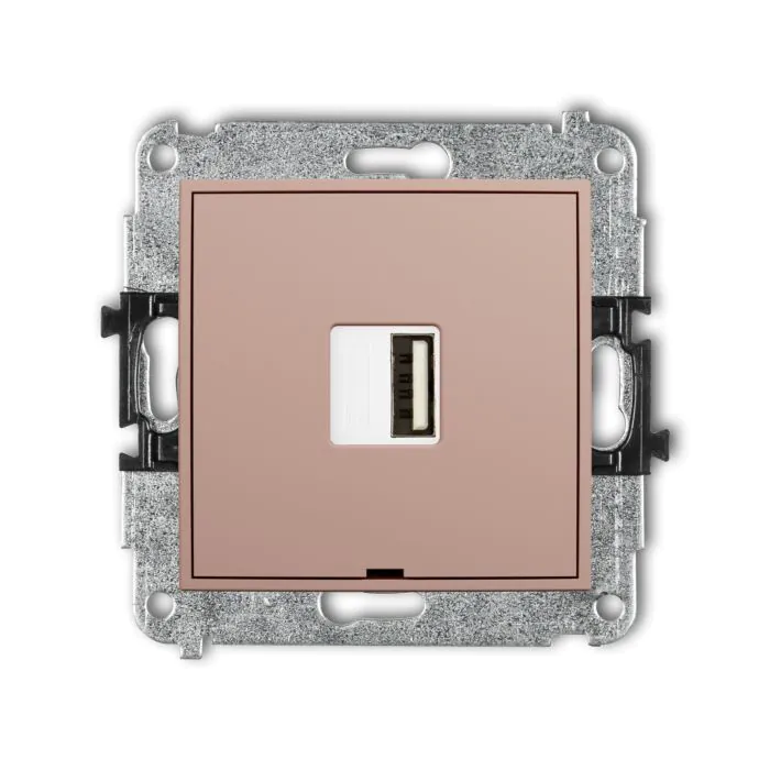 Gniazdo USB Karlik 62MCUSBBO-3