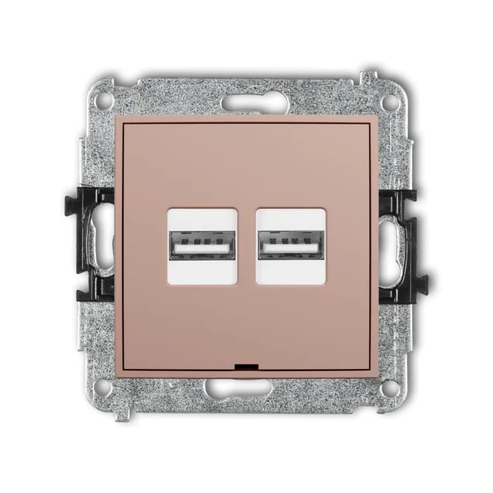 Gniazdo USB Karlik 62MCUSBBO-6
