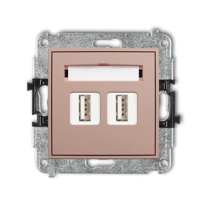 Gniazdo USB Karlik 62MGUSB-2