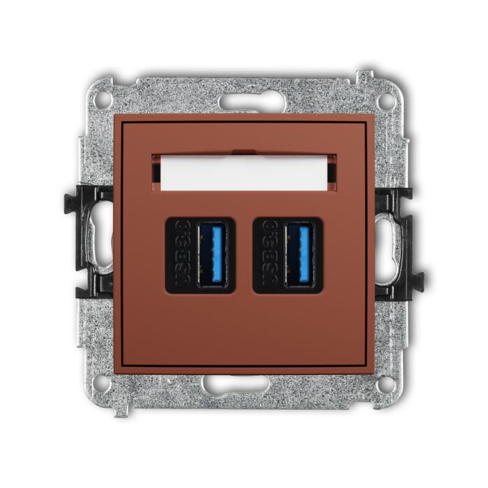 Gniazdo USB Karlik 63IGUSB-6