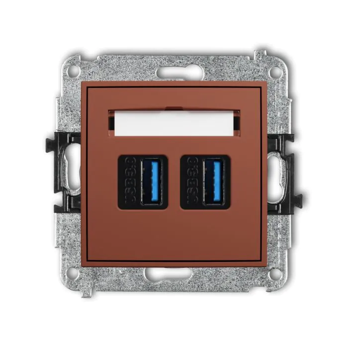 Gniazdo USB Karlik 63IGUSB-6