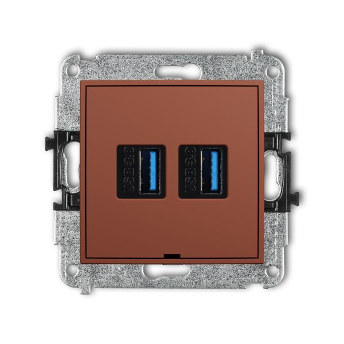 Gniazdo USB Karlik 63IGUSBBO-6