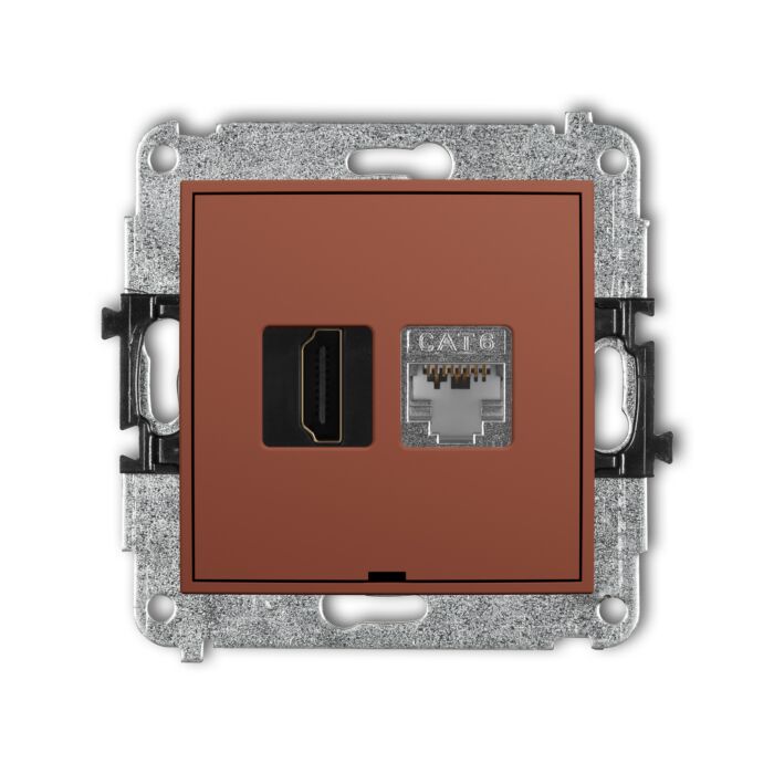 Gniazdo komputerowe, Gniazdo HDMI Karlik 63MGHKBO-46