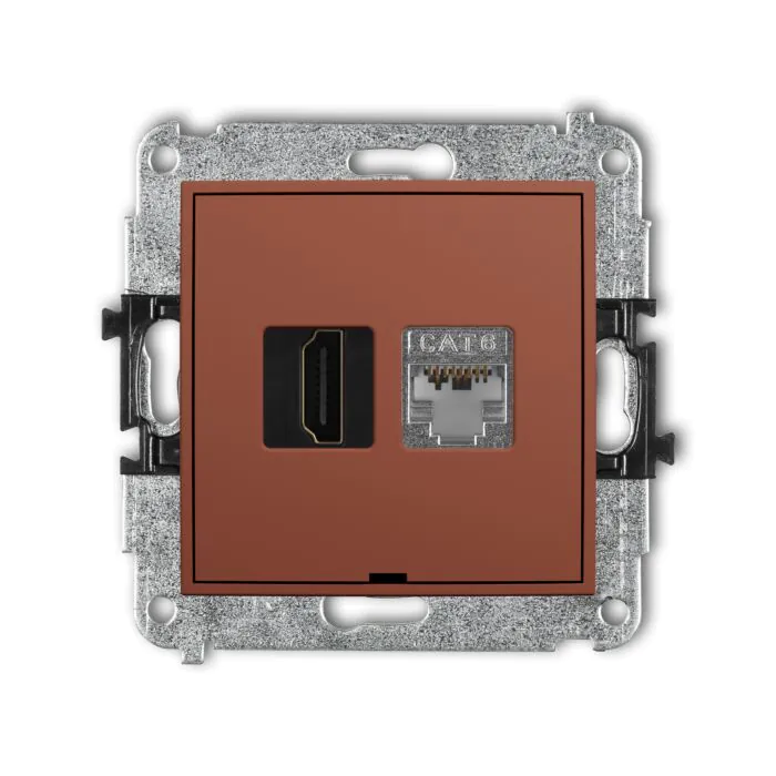Gniazdo komputerowe, Gniazdo HDMI Karlik 63MGHKBO-46