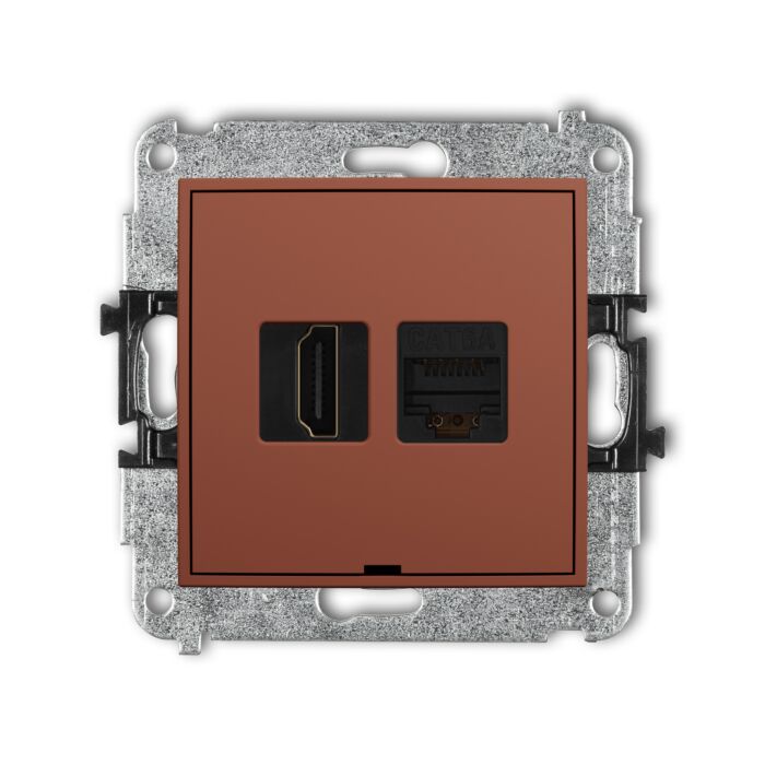 Gniazdo komputerowe, Gniazdo HDMI Karlik 63MGHKBO-46A