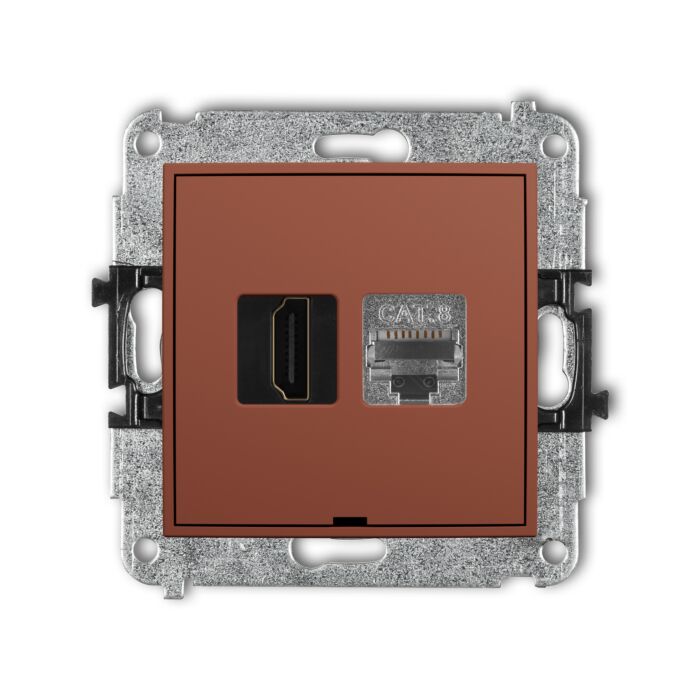 Gniazdo komputerowe, Gniazdo HDMI Karlik 63MGHKBO-88