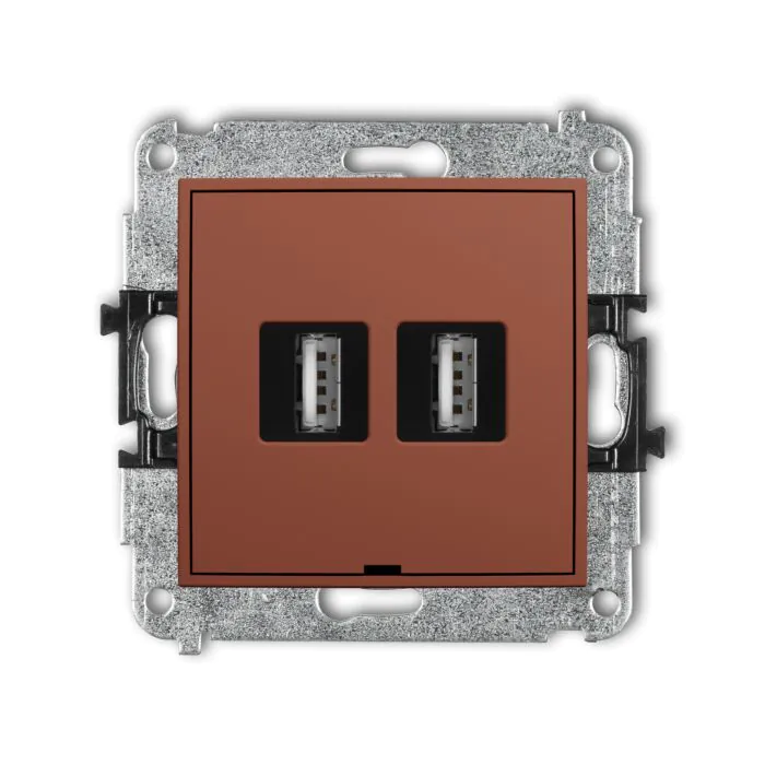 Gniazdo USB Karlik 63MGUSBBO-2