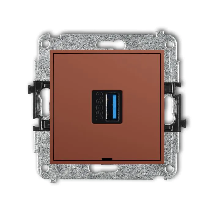 Gniazdo USB Karlik 63MGUSBBO-5