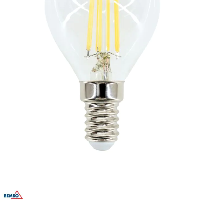 Żarówka LED Bemko D86-FLB-E14-G45-060-2K