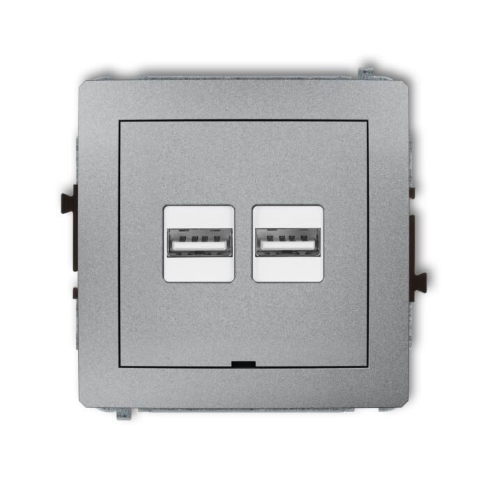 Gniazdo USB Karlik 7DCUSBBO-6