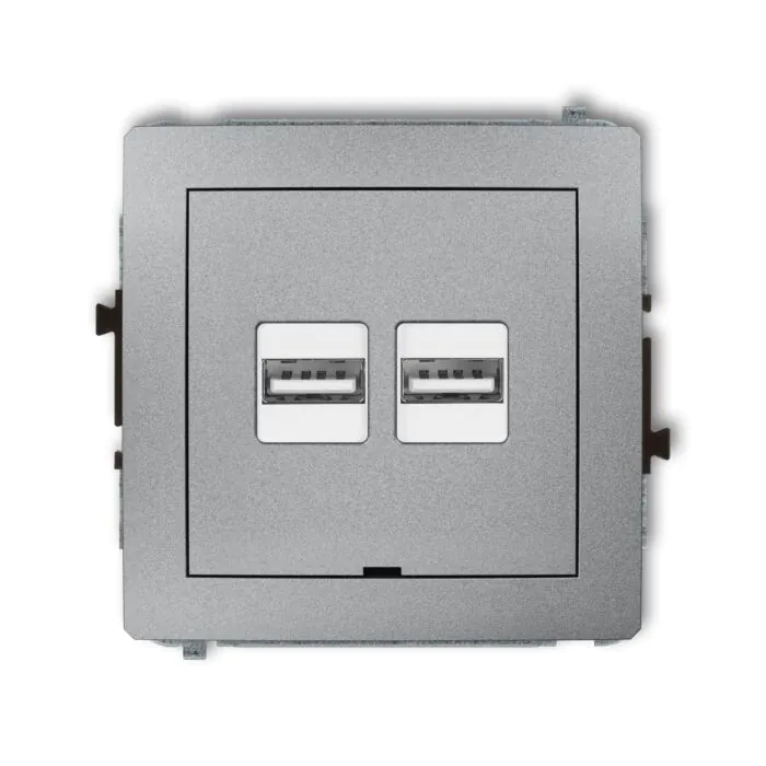 Gniazdo USB Karlik 7DCUSBBO-6