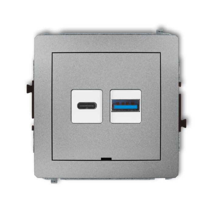 Gniazdo USB Karlik 7DCUSBBO-8