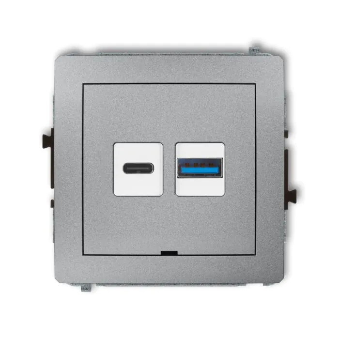 Gniazdo USB Karlik 7DCUSBBO-8