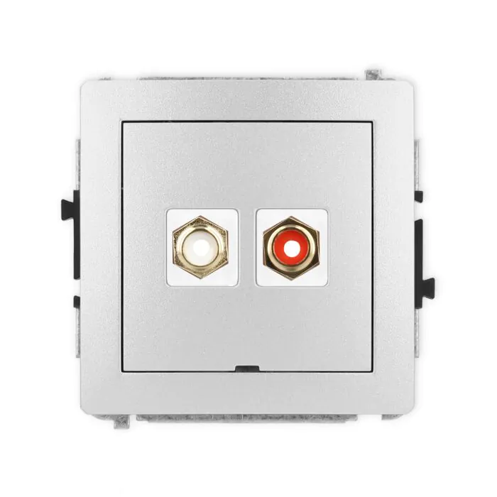 Gniazdo RCA Karlik 7DGRCABO-2