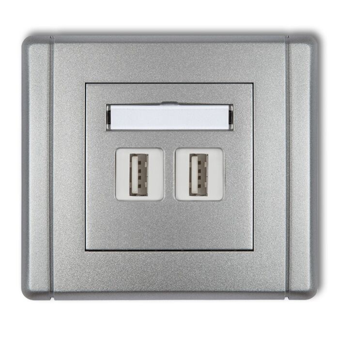 Gniazdo USB Karlik 7FGUSB-6