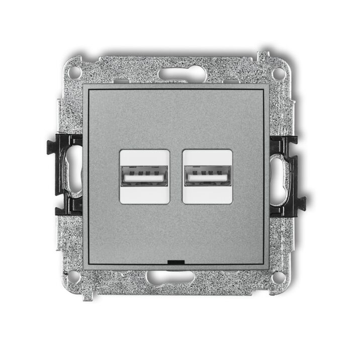 Gniazdo USB Karlik 7ICUSBBO-6