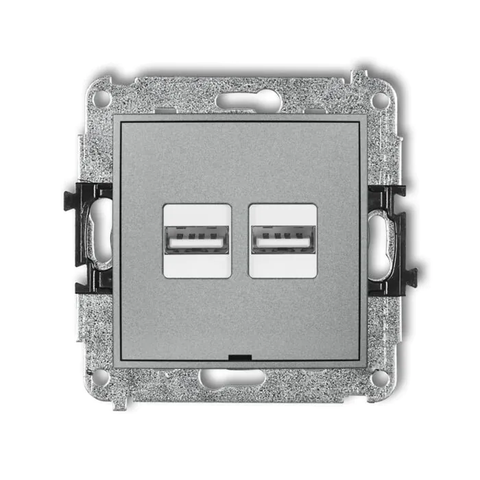Gniazdo USB Karlik 7ICUSBBO-6
