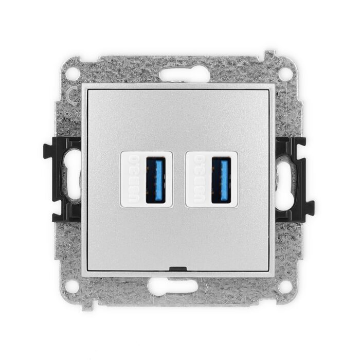 Gniazdo USB Karlik 7IGUSBBO-6