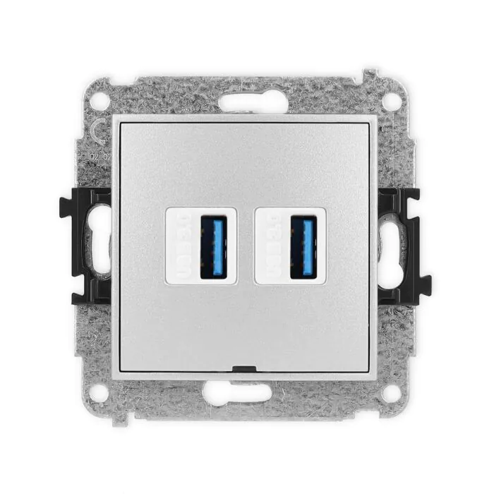 Gniazdo USB Karlik 7IGUSBBO-6