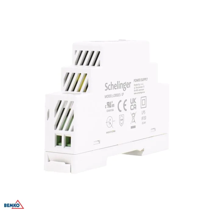 Zasilacz LED na szynę Schelinger A21-LDD015-1P-12V