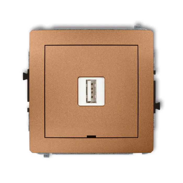 Gniazdo USB Karlik 8DCUSBBO-1