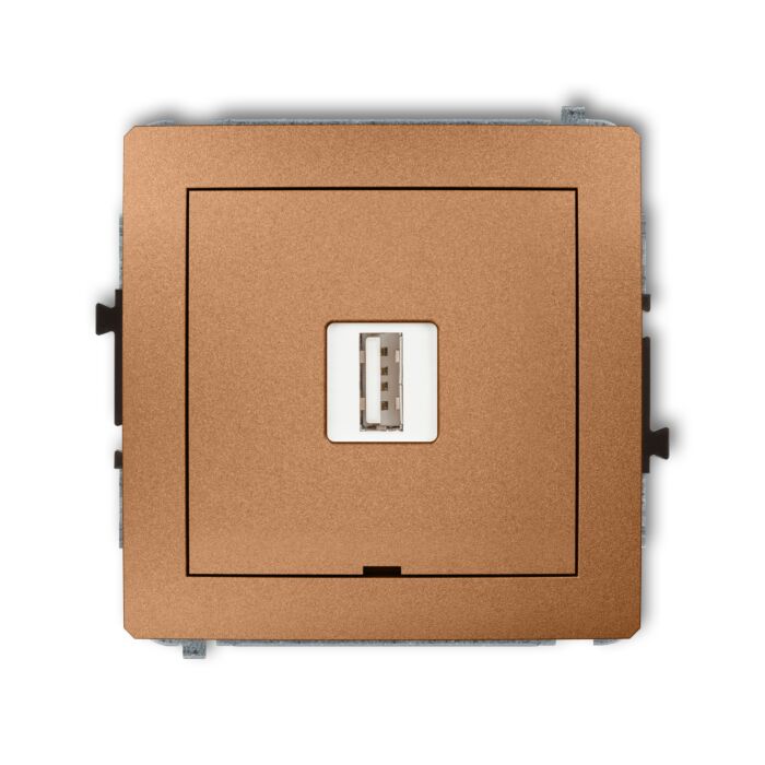 Gniazdo USB Karlik 8DCUSBBO-3