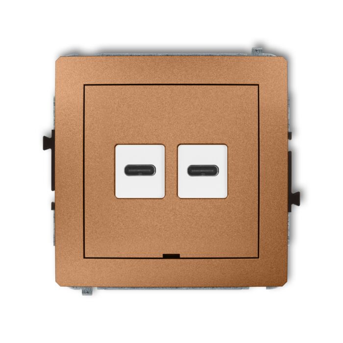 Gniazdo USB Karlik 8DCUSBBO-7