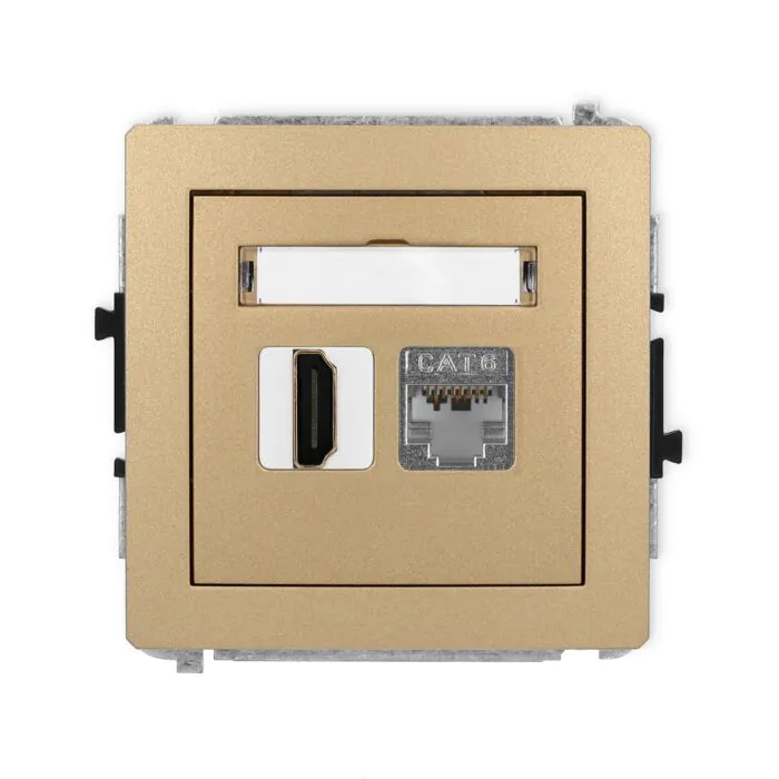Gniazdo komputerowe, Gniazdo HDMI Karlik 8DGHK-46