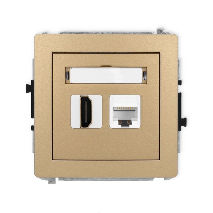 Gniazdo komputerowe, Gniazdo HDMI Karlik 8DGHK-46A