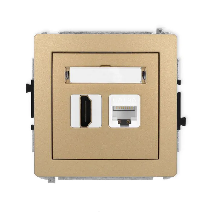 Gniazdo komputerowe, Gniazdo HDMI Karlik 8DGHK-86A