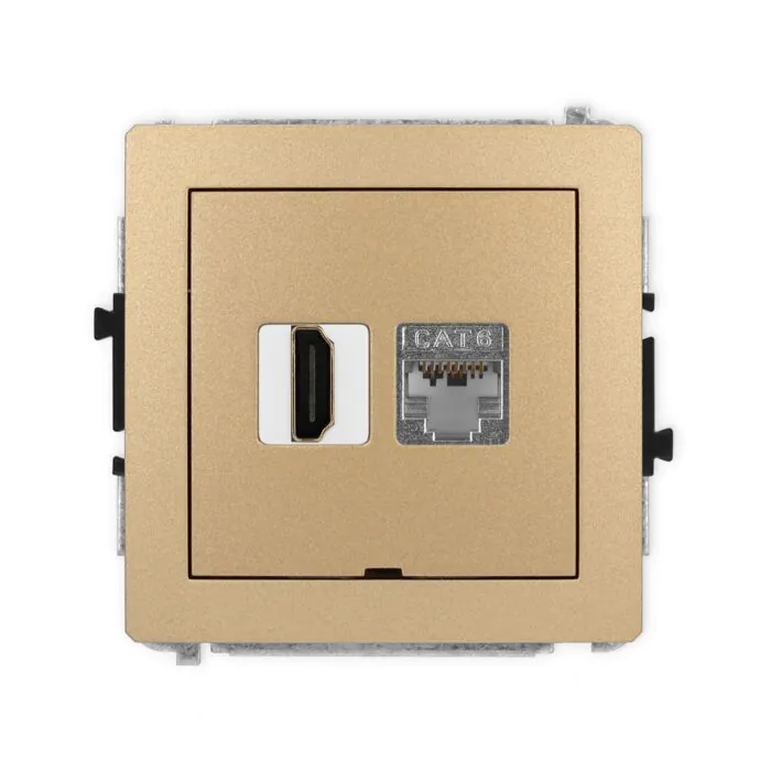 Gniazdo komputerowe, Gniazdo HDMI Karlik 8DGHKBO-46