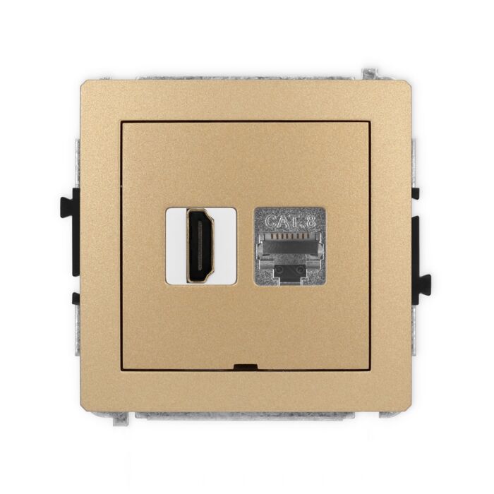 Gniazdo komputerowe, Gniazdo HDMI Karlik 8DGHKBO-88