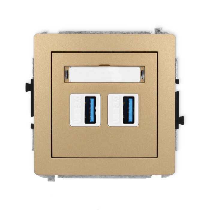 Gniazdo USB Karlik 8DGUSB-6