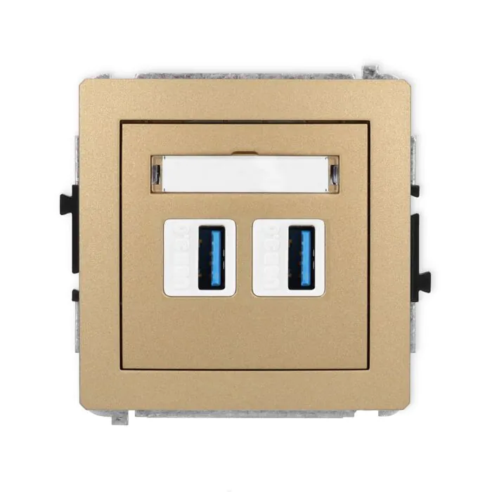 Gniazdo USB Karlik 8DGUSB-6