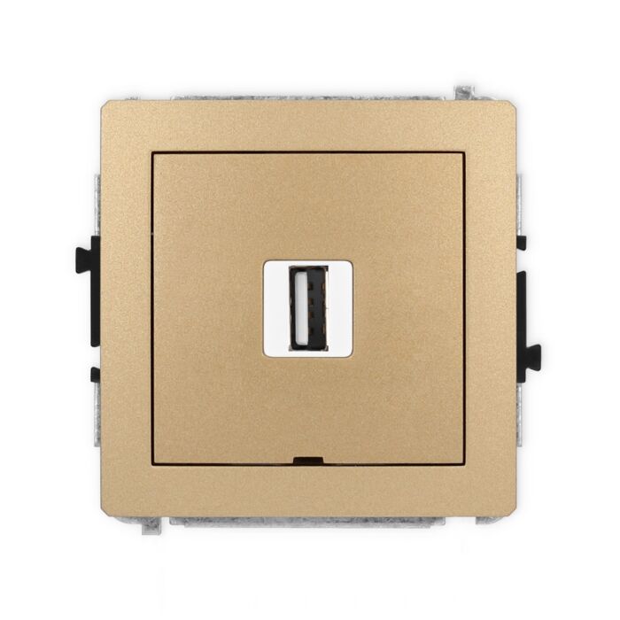 Gniazdo USB Karlik 8DGUSBBO-1